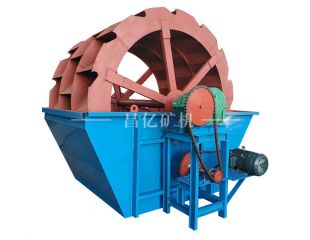 輪式洗砂機